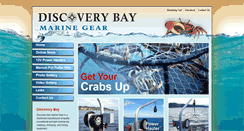 Desktop Screenshot of discoverybaymarinegear.com